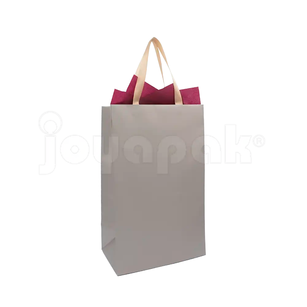 Bolsa de Papel Mate con Liston - Extra Grande