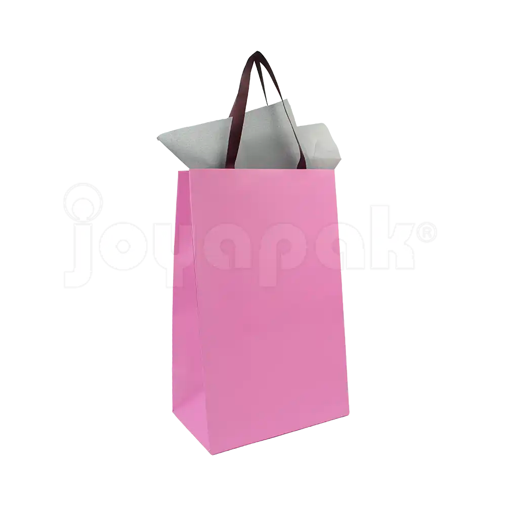 Bolsa de Papel Mate con Liston - Extra Grande