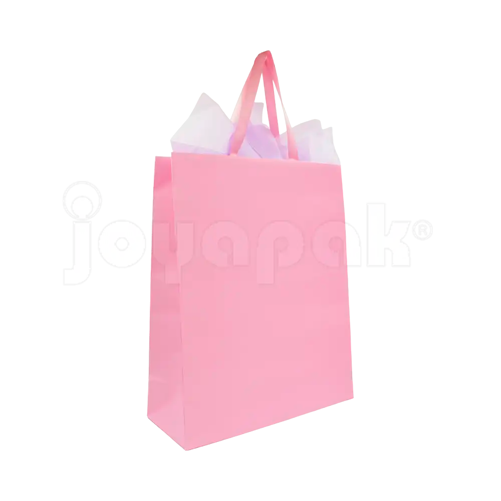 Bolsa de Papel Mate con Liston - Jumbo