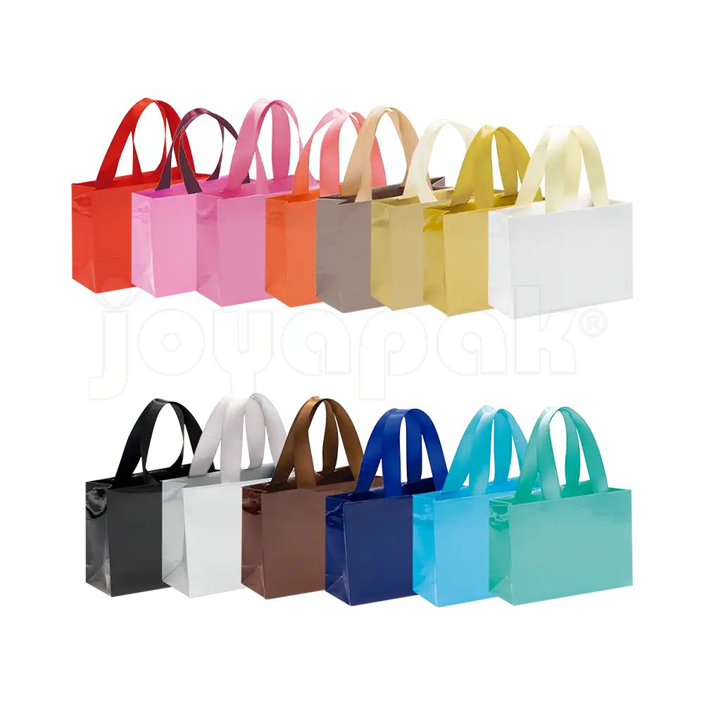 Bolsa de Papel Brillante con Liston - Chica