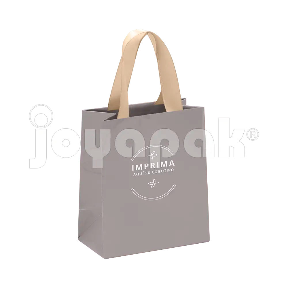 Bolsa de Papel Brillante con Liston - Mediana