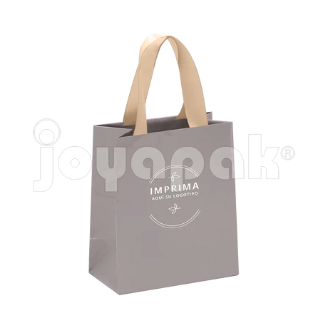 Bolsa de Papel Brillante con Liston - Mediana