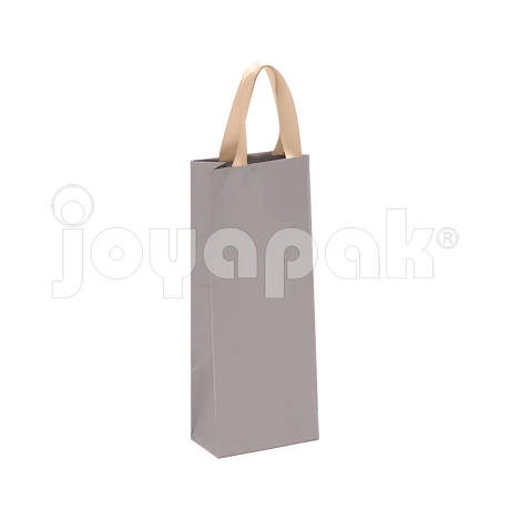 Bolsa de Papel Brillante con Liston - Alargada