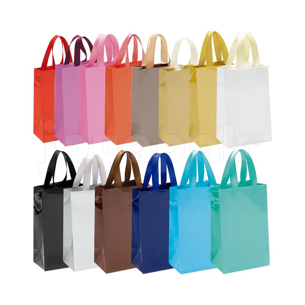 Bolsa de Papel Brillante con Liston - Extra Grande