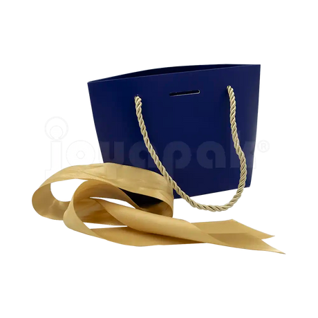 Bolsa de Papel Prisma con Listón Chica