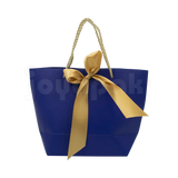 Bolsa de Papel Prisma con Listón Grande