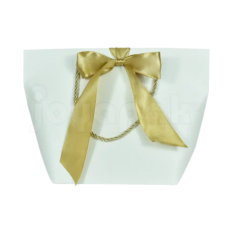 Bolsa de Papel Prisma con Listón Grande