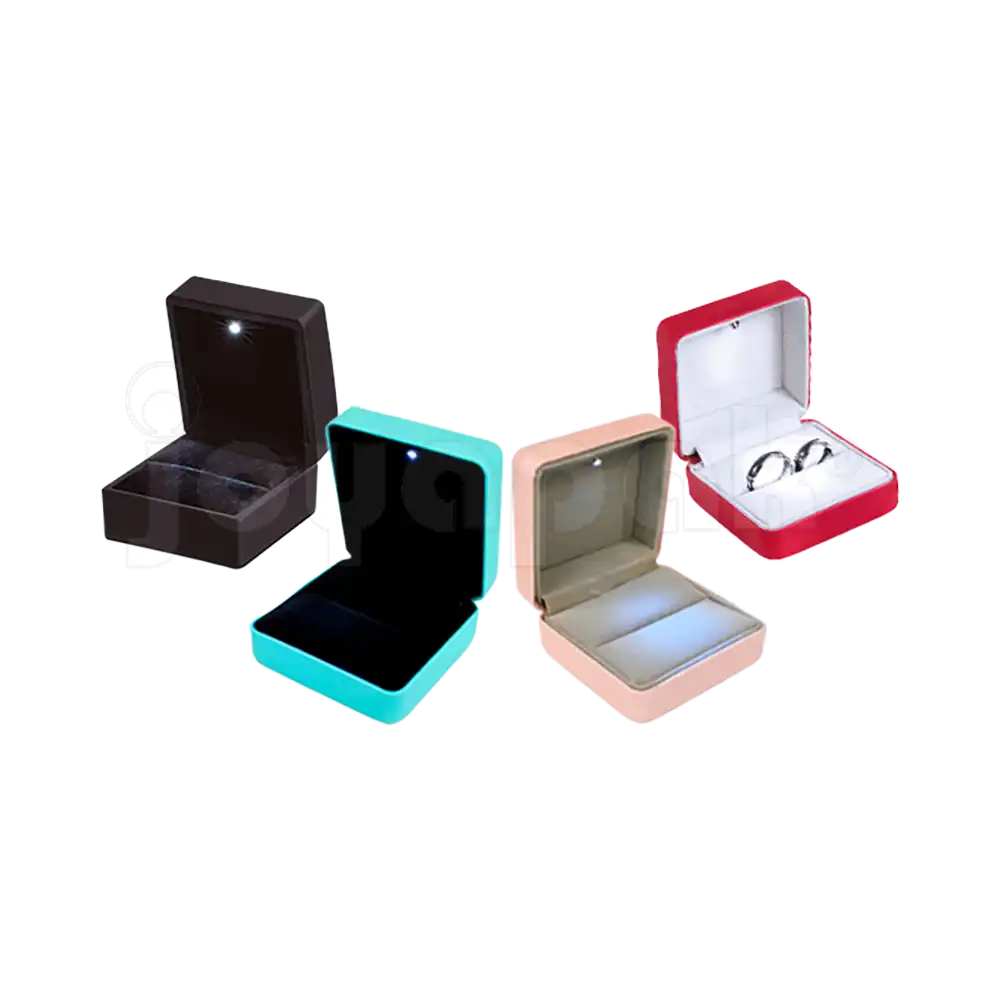 Estuche Con Luz LED para Argolla