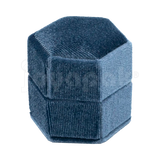 Estuche Velvet Hexagonal Chico para Anillo