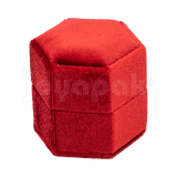 Estuche Velvet Hexagonal Chico para Anillo