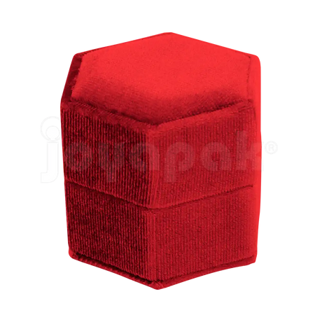 Estuche Velvet Hexagonal Grande Juego/Dije