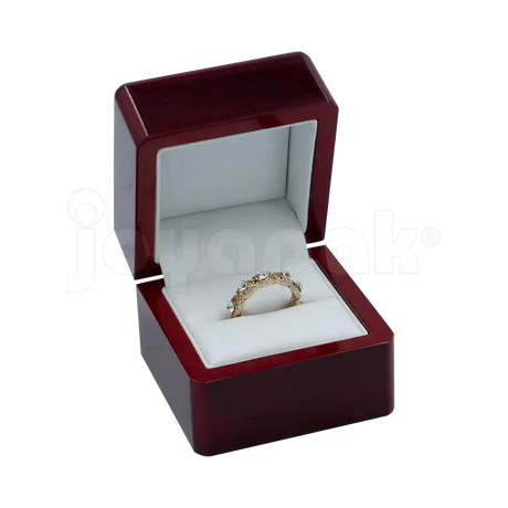 Estuche de Madera Rosewood para Anillo