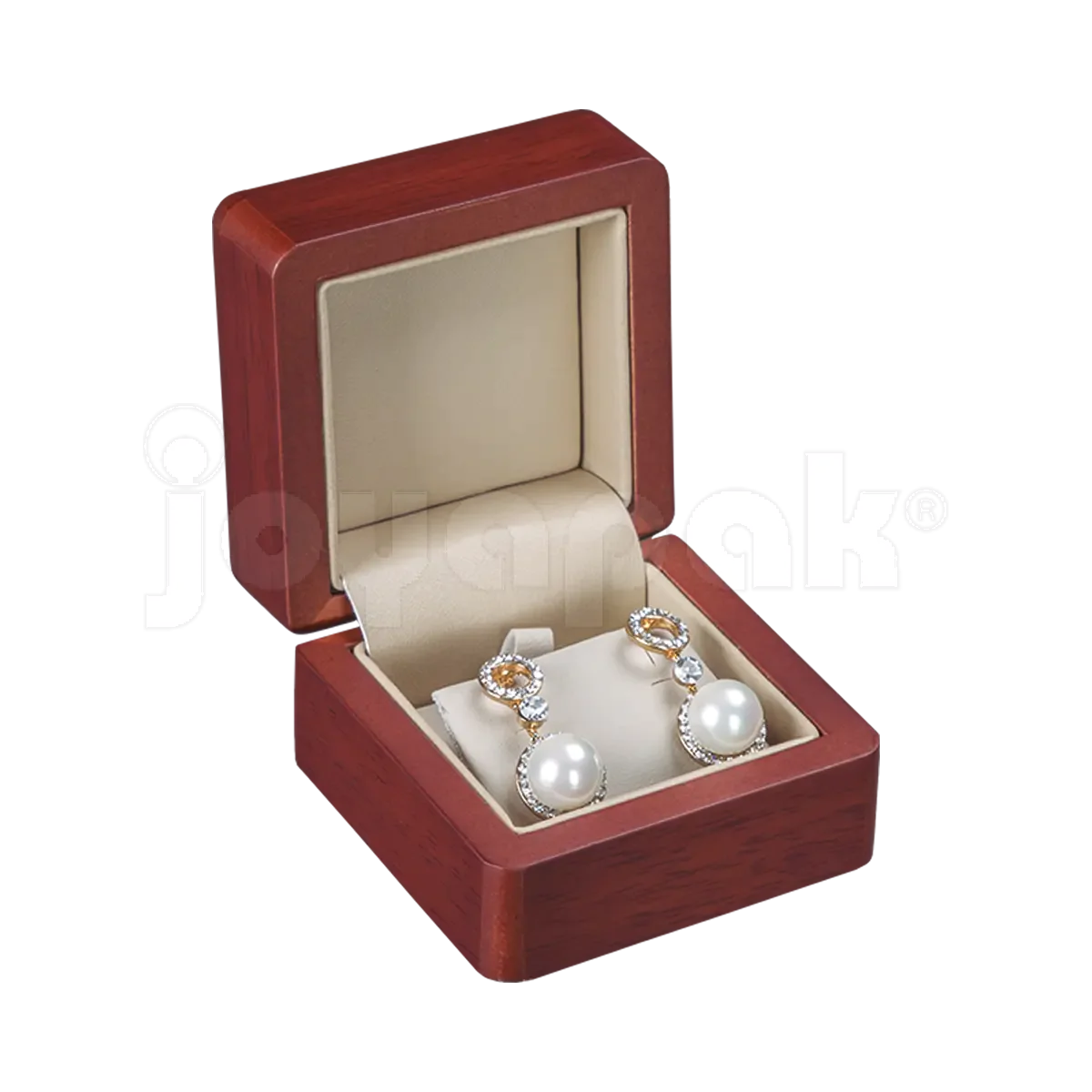 Estuche de Madera para Arete Chico