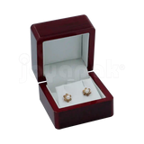 Estuche de Madera Rosewood para Arete Chico