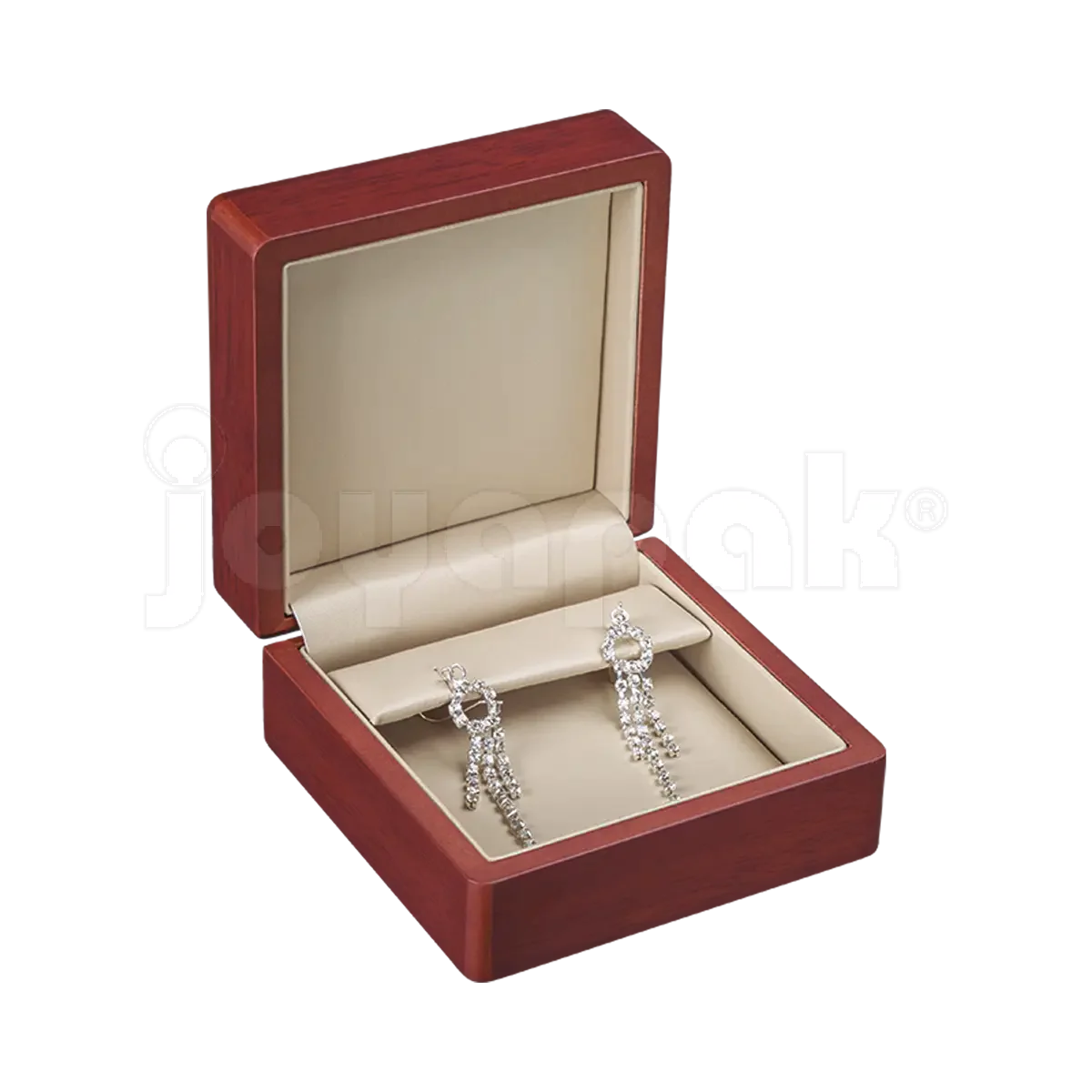 Estuche de Madera para Arete Grande