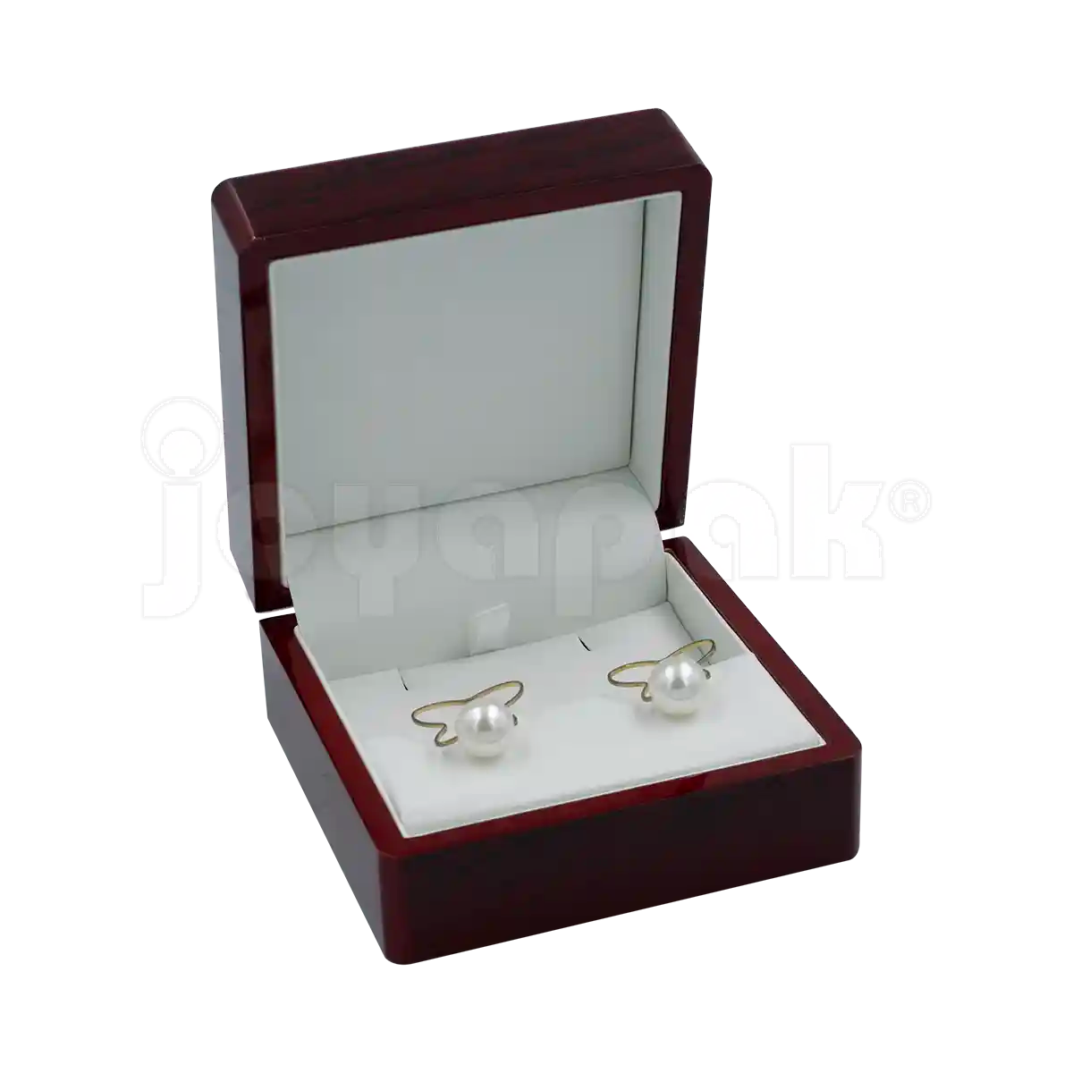 Estuche de Madera Rosewood para Arete Grande