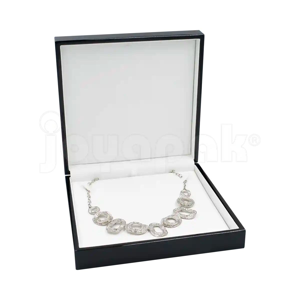 Estuche de Madera Black para Collar Grande