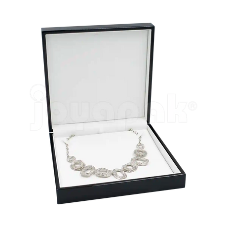 Estuche de Madera Black para Collar Grande