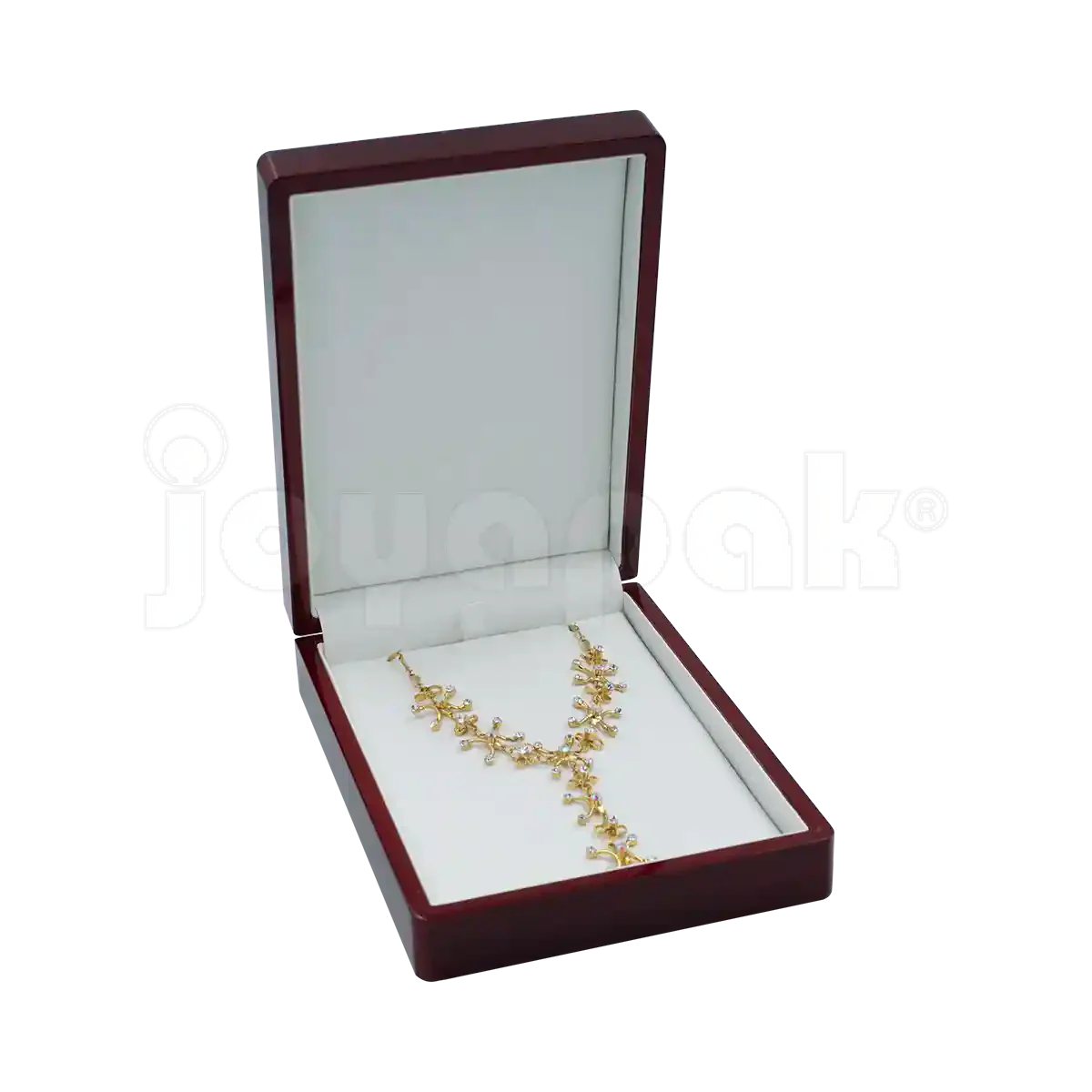 Estuche de Madera para Collar Grande