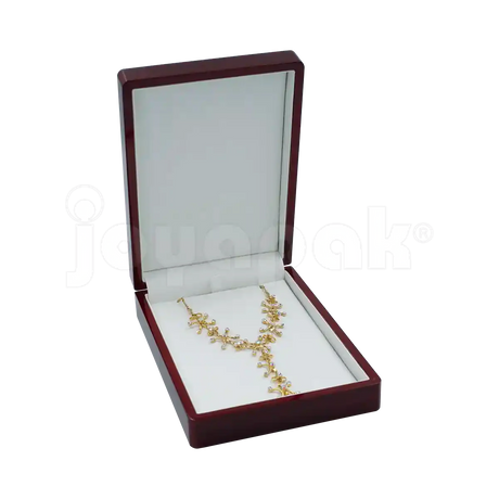 Estuche de Madera para Collar Grande