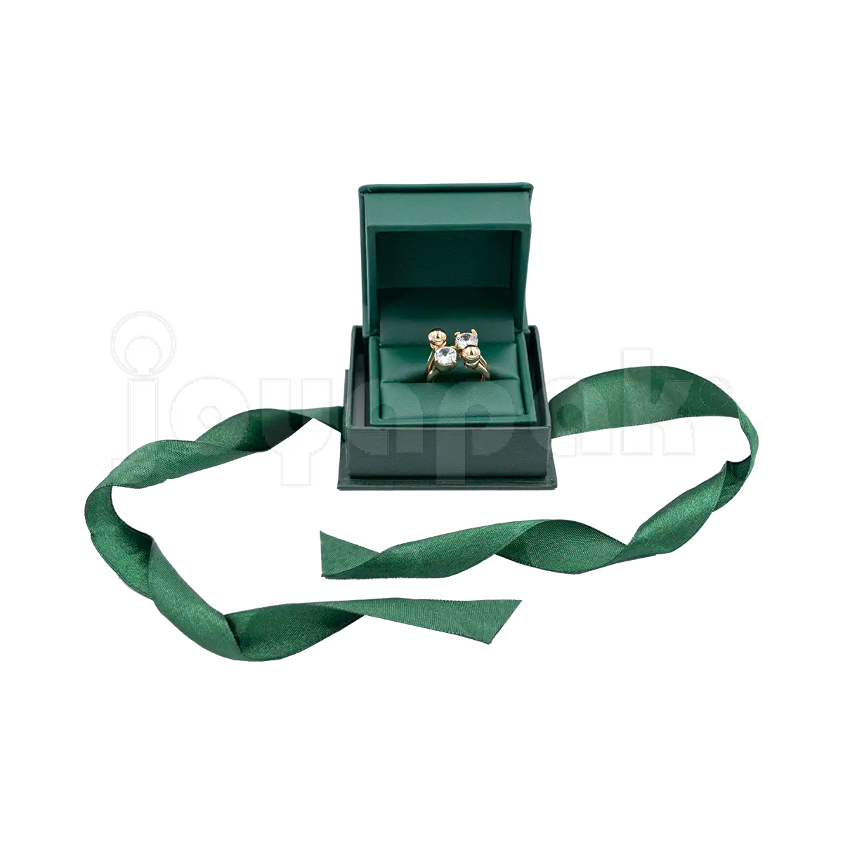 Estuche Esmeralda Para Anillo