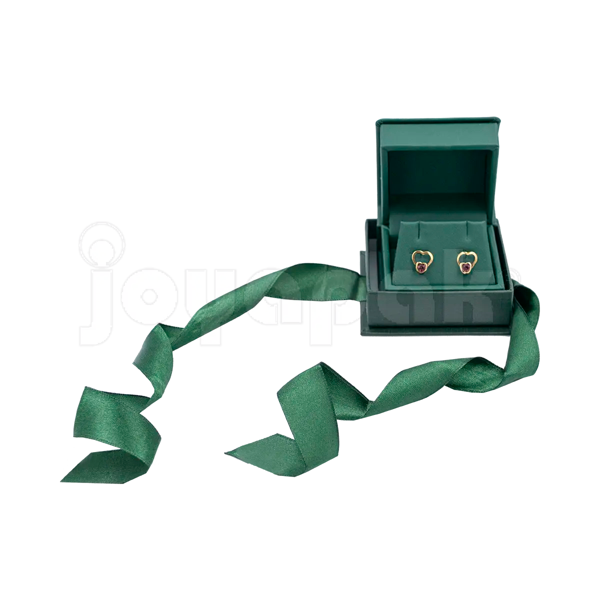 Estuche Esmeralda Para Arete Chico