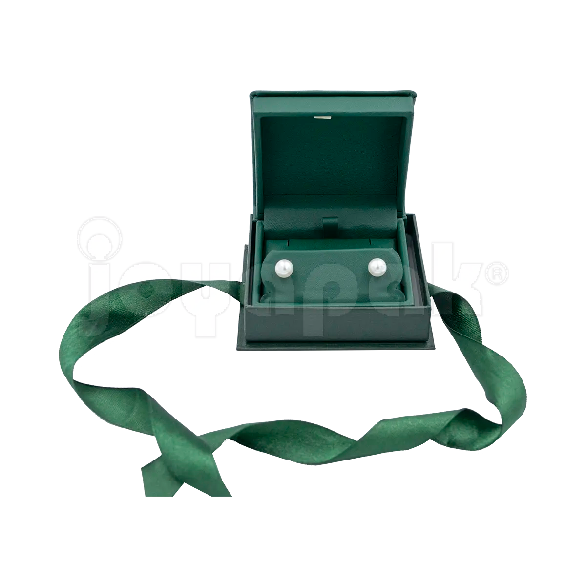 Estuche Esmeralda Para Arete Mediano