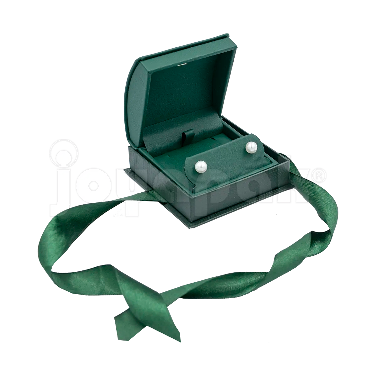Estuche Esmeralda Para Arete Mediano