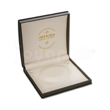 Estuche cerrado de plástico Diamante para joyería de collar.