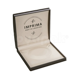 Estuches abiertos y cerrados de plástico Diamante para collar.