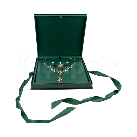 Estuche para Collar con Arete y Anillo