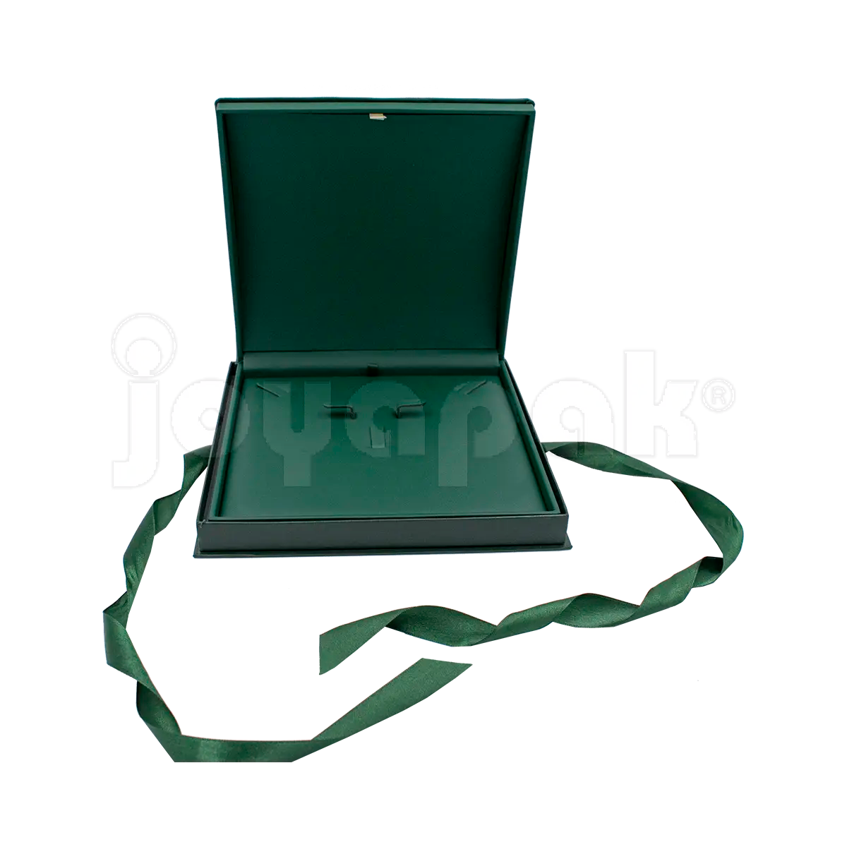Estuche Esmeralda Para Collar Con Arete