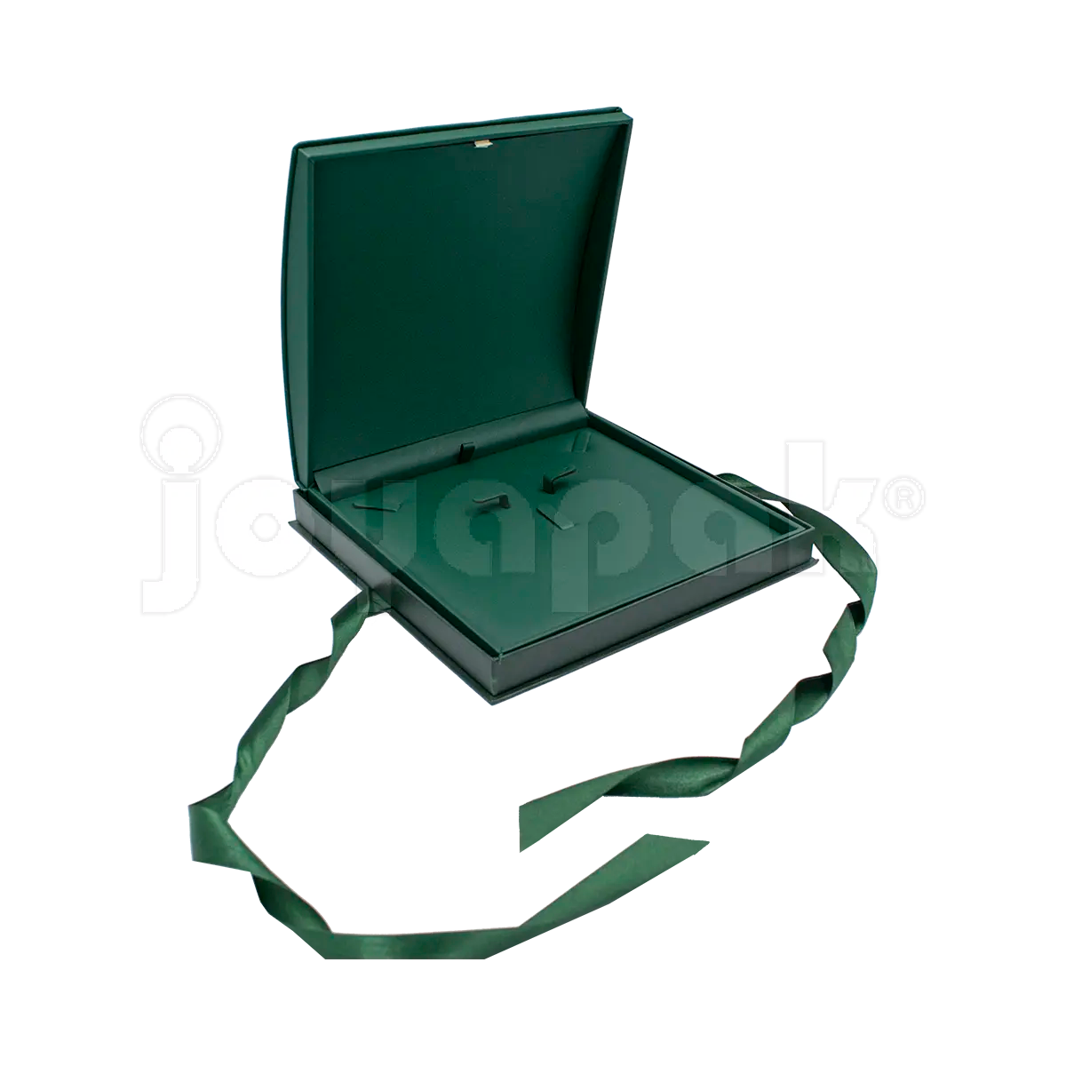 Estuche Esmeralda Para Collar Con Arete