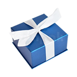 Estuche Platino para Arete Mediano