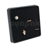 Exhibidor Velour 24 Anillos con Caballete