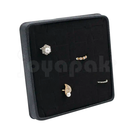Exhibidor Velour 24 Anillos con Caballete