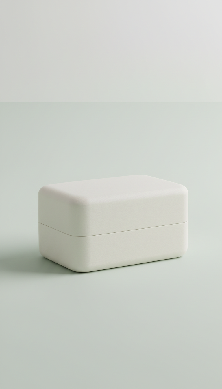 Caja rígida mate para joyería