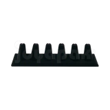 Exhibidor Velour Dedos para 6 Anillos