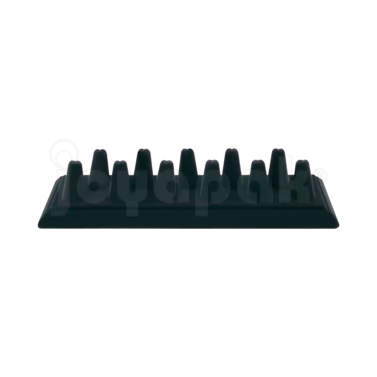 Exhibidor Velour Dedos para 11 Anillos