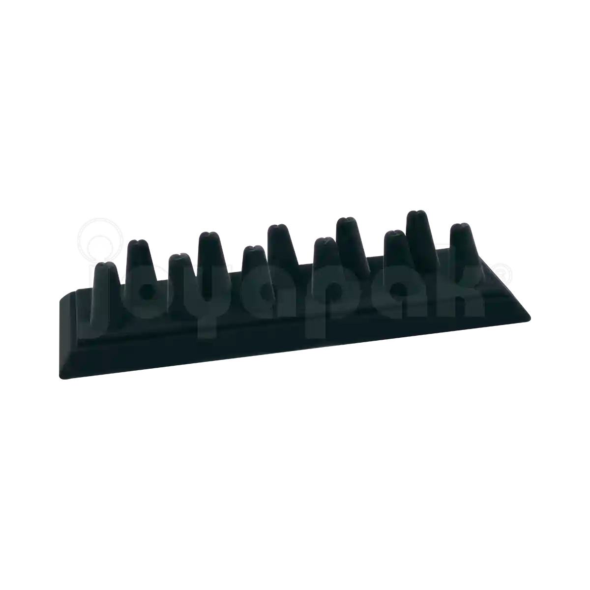 Exhibidor Velour Dedos para 11 Anillos