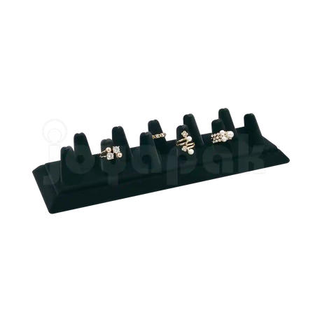 Exhibidor Velour Dedos para 11 Anillos
