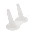 Exhibidor de acrílico frostdos dedos para para joyería.