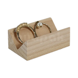 Exhibidor de Madera para Anillos