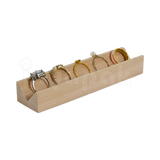 Exhibidor de Madera para Anillos