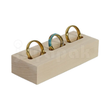 Exhibidor de Madera para Anillos