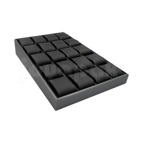 Charola Imitación Piel para 20 Relojes/Brazaletes