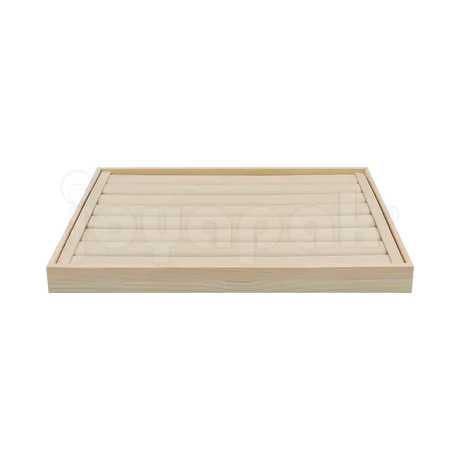Charola de Madera Natura para Anillos