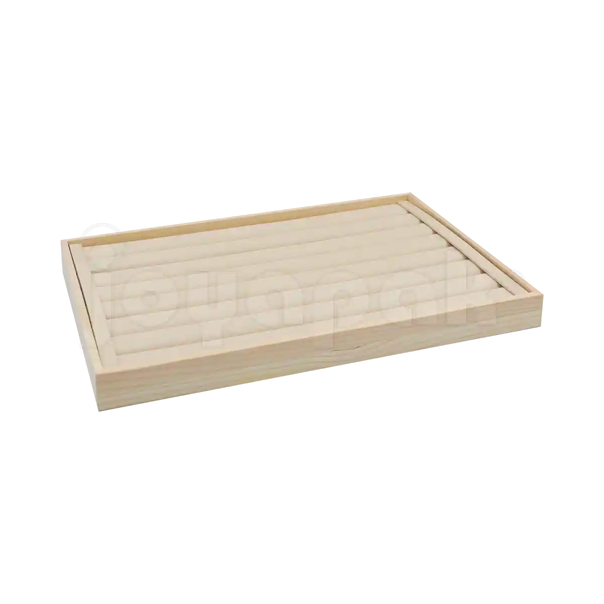 Charola de Madera Natura para Anillos