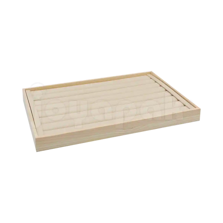 Charola de Madera Natura para Anillos
