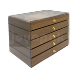 Alhajero de Madera 5 compartimentos